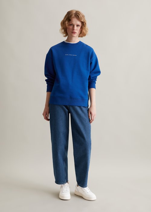 Oversize sweatshirt — True Blue