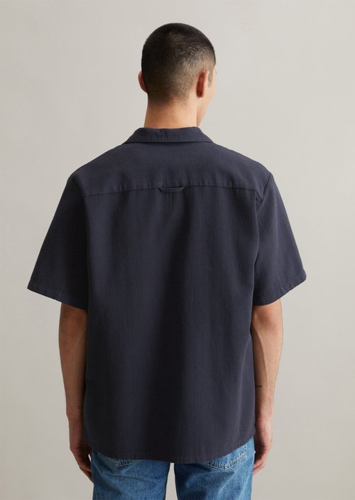Regular short-sleeved shirt — True Navy
