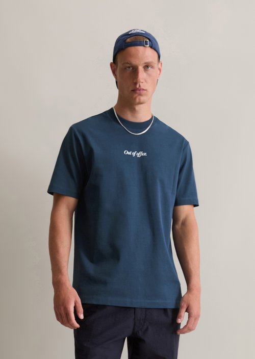 Relaxed T-shirt — Azurite