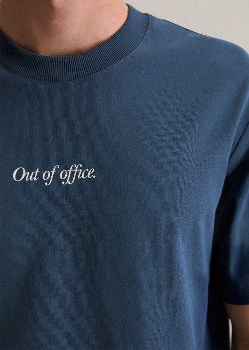 Relaxed T-shirt — Azurite