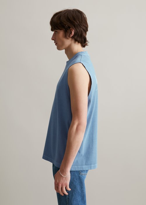 Tank top relaxed — Cerulean Blue