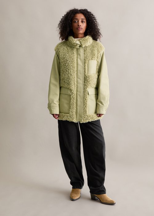 Outdoor jacket oversize — Artichoke Leaf