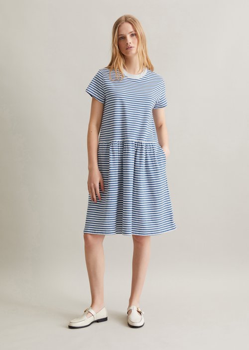Jersey dress regular — Medium Blue
