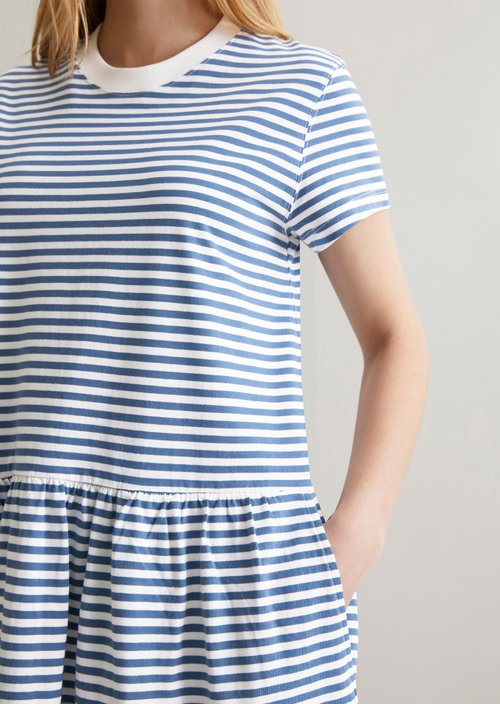 Jersey dress regular — Medium Blue