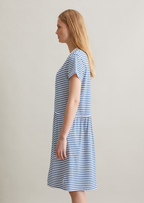 Jersey dress regular — Medium Blue