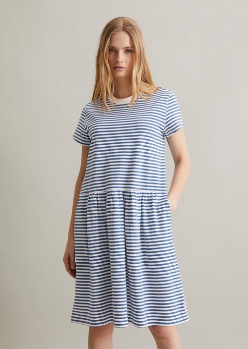 Jersey dress regular — Medium Blue
