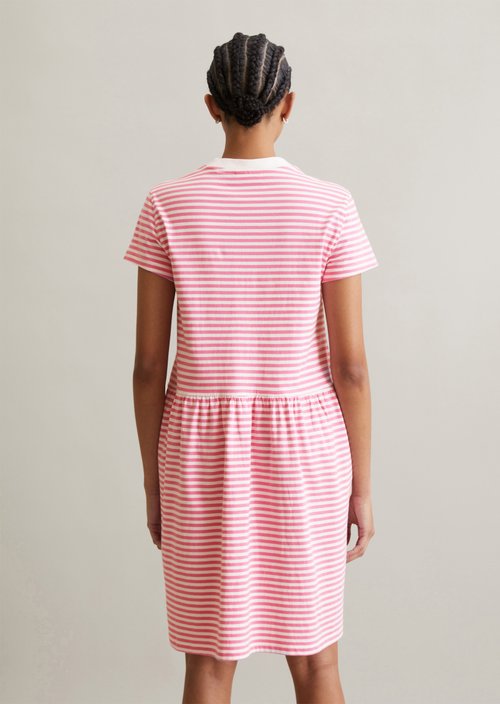 Jersey dress regular — Medium Pink