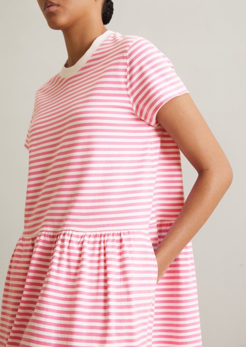 Jersey dress regular — Medium Pink