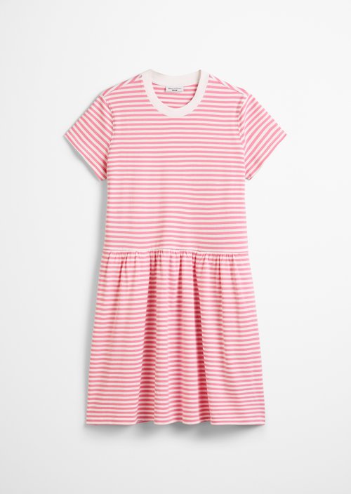Jersey dress regular — Medium Pink