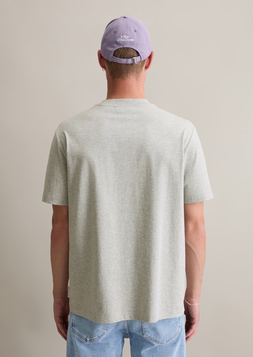Relaxed T-shirt — Light Gravel Melange