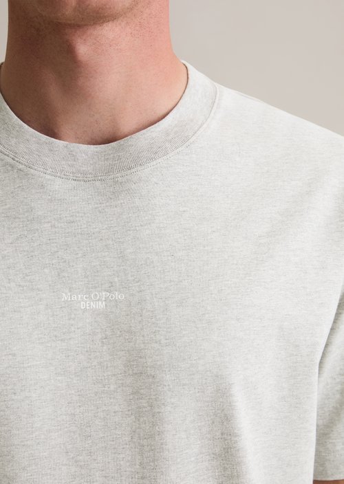 Relaxed T-shirt — Light Gravel Melange