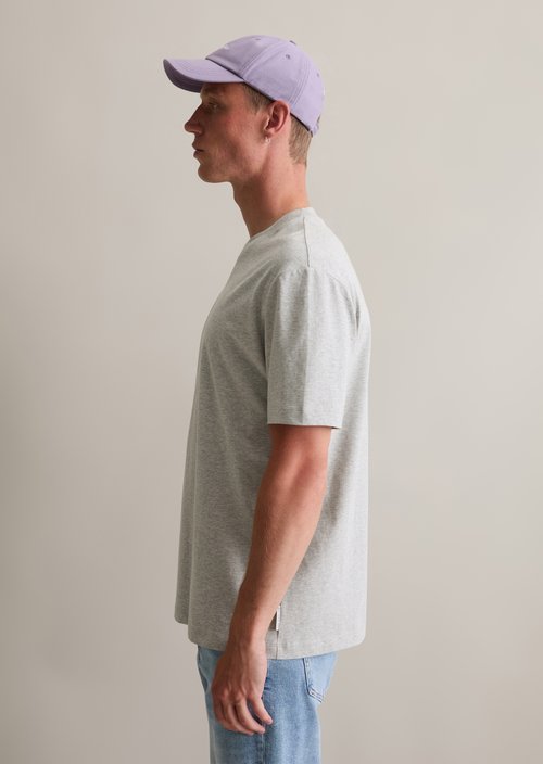 Relaxed T-shirt — Light Gravel Melange