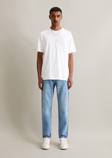 Marc O'Polo Jeans Model Linus tapered, Herren, blau, Gr. 31/32, 99% Baumwolle, 1% Elasthan