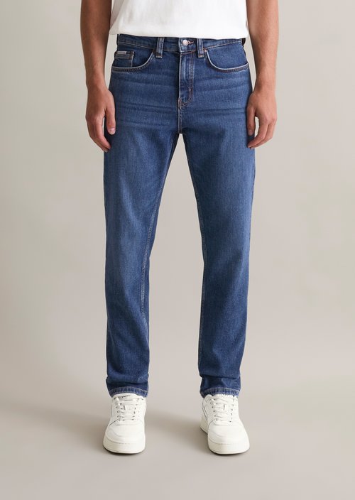 Jeans model Linus slim tapered — Dark Blue