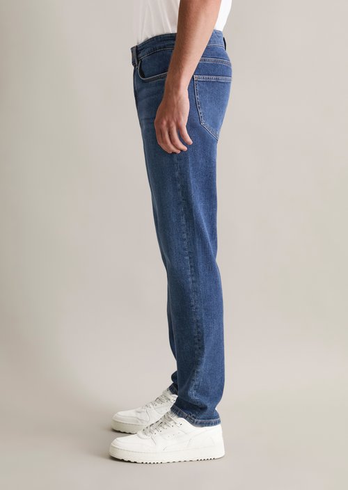 Jeans model Linus slim tapered — Dark Blue