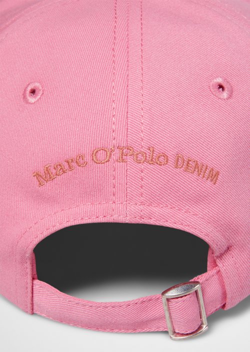Logo cap — Soft Pink (alternate view)