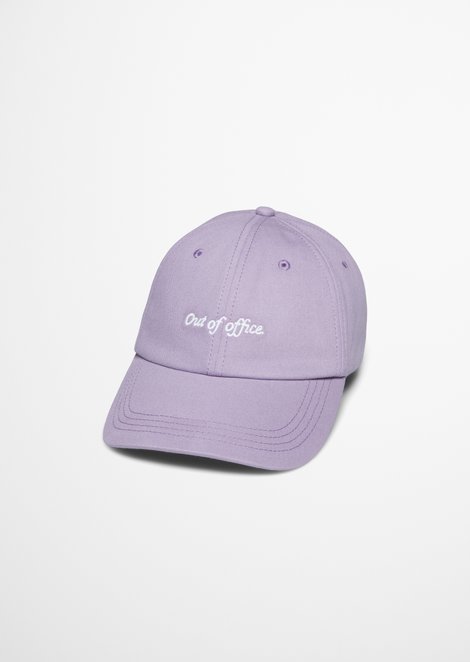 Marc O'Polo Cap, Heren, paars, , 100% Katoen