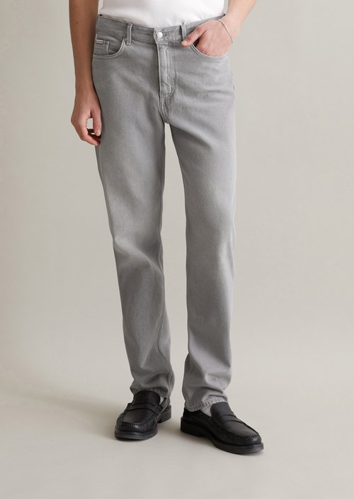 Jeans model Sverre straight — Light Grey