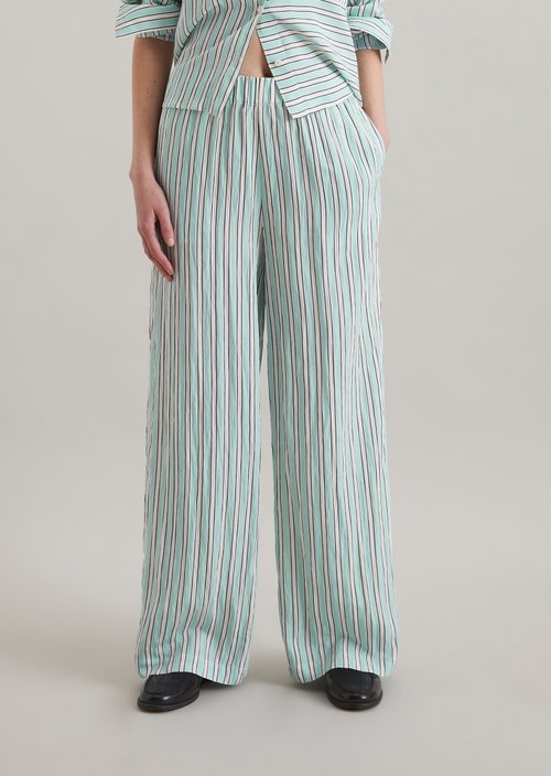 Relaxed slip pants — Offwhite