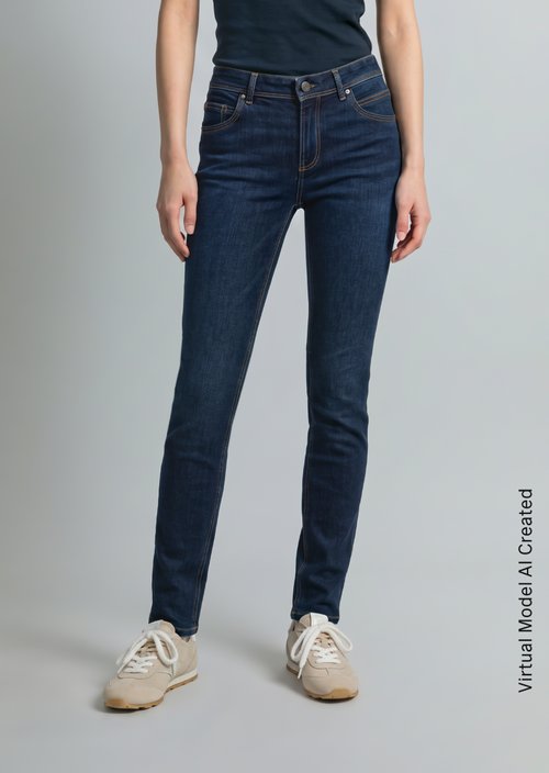 Jeans model Alva slim — Dark Blue