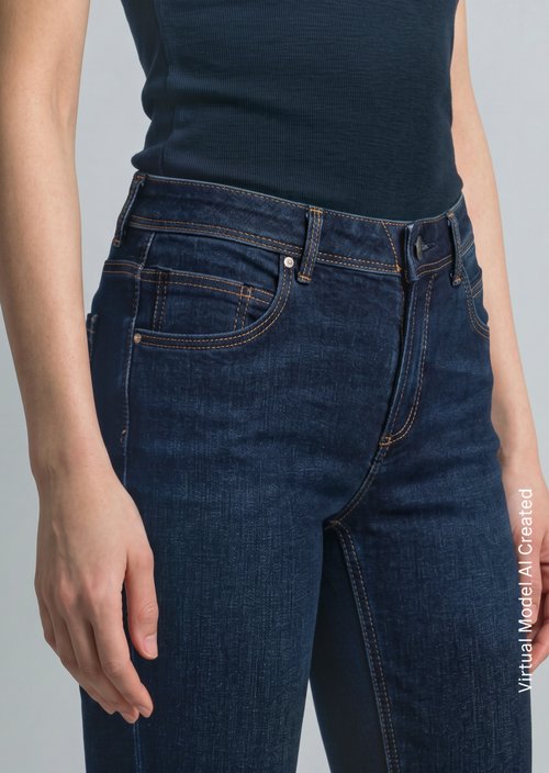 Jeans model Alva slim — Dark Blue