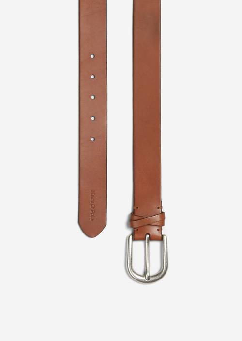 Ceinture Classic Cognac en vue détaillée