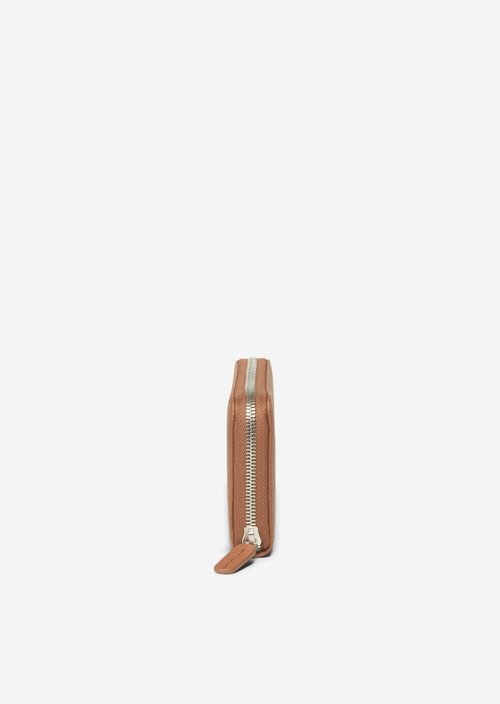 Zip purse — Classic Cognac