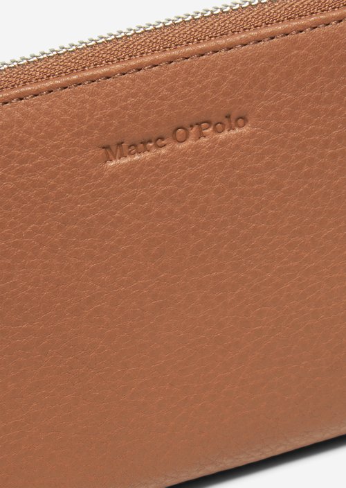 Zip purse — Classic Cognac