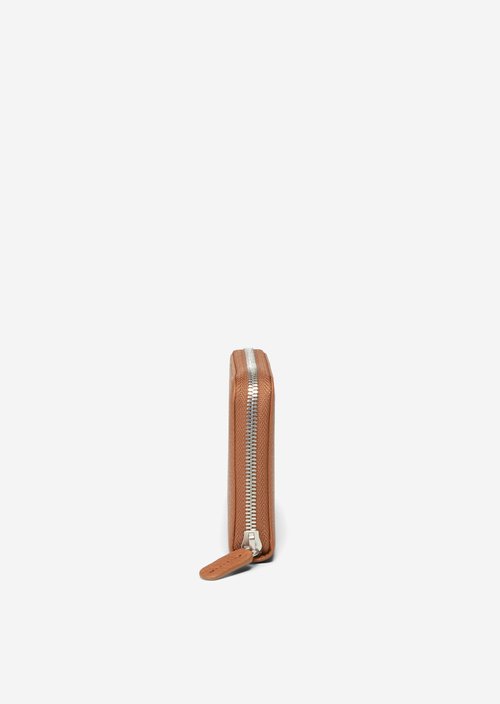Zip purse — Classic Cognac