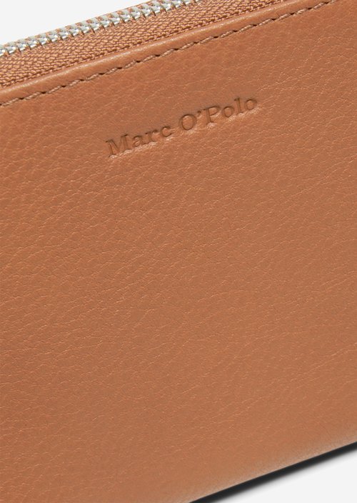 Zip purse — Classic Cognac