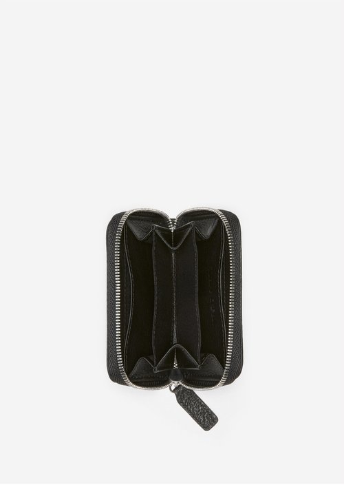 Zip purse — Black