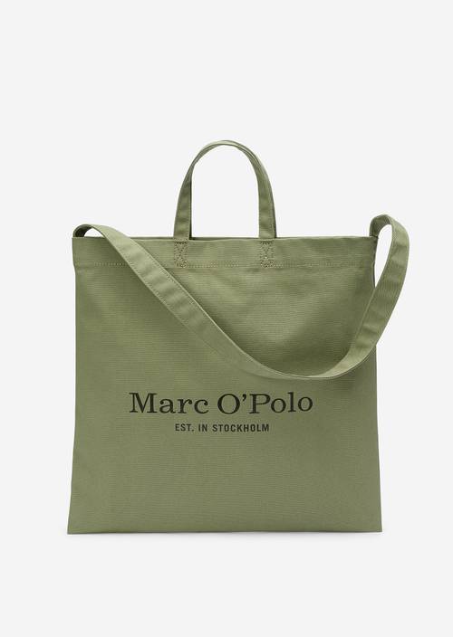 Bolso shopper MO'P Green en vista frontal