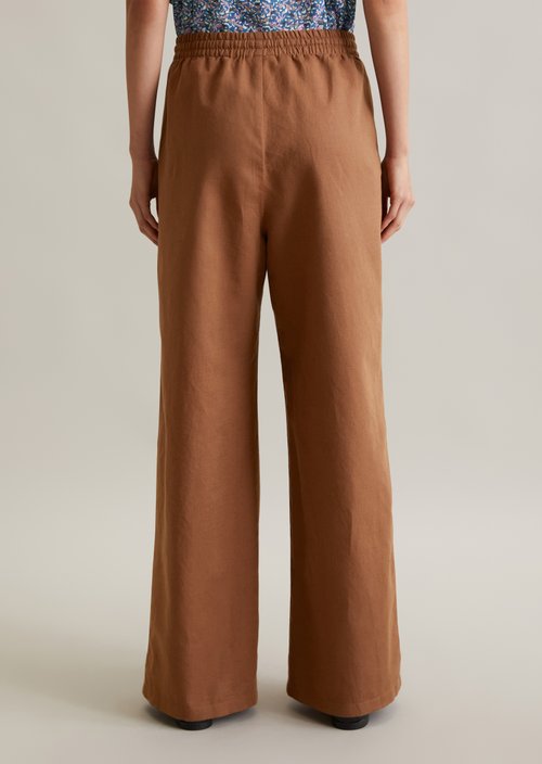 Relaxed slip pants — Melted Chocolate