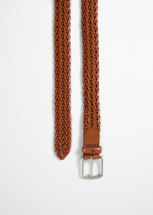 Braided belt — Classic Cognac