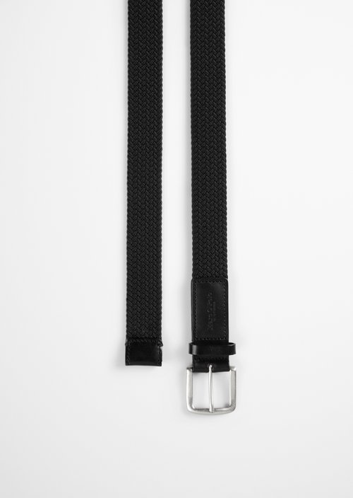 Braided belt — Black