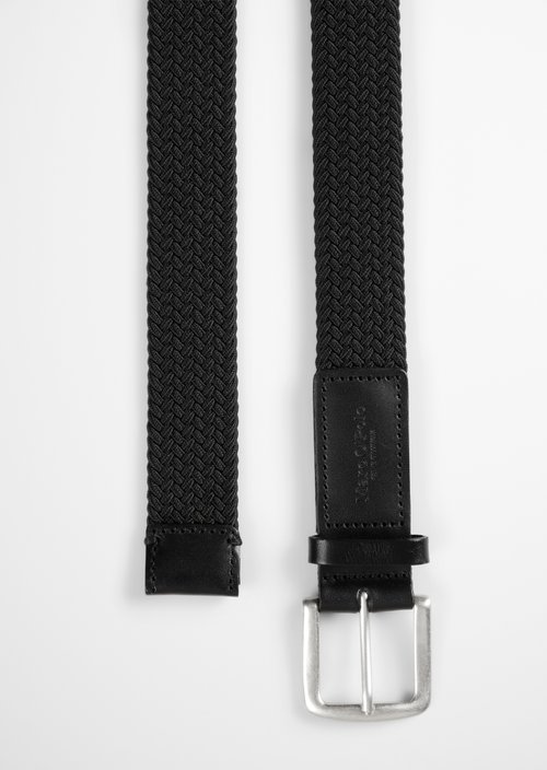 Braided belt — Black