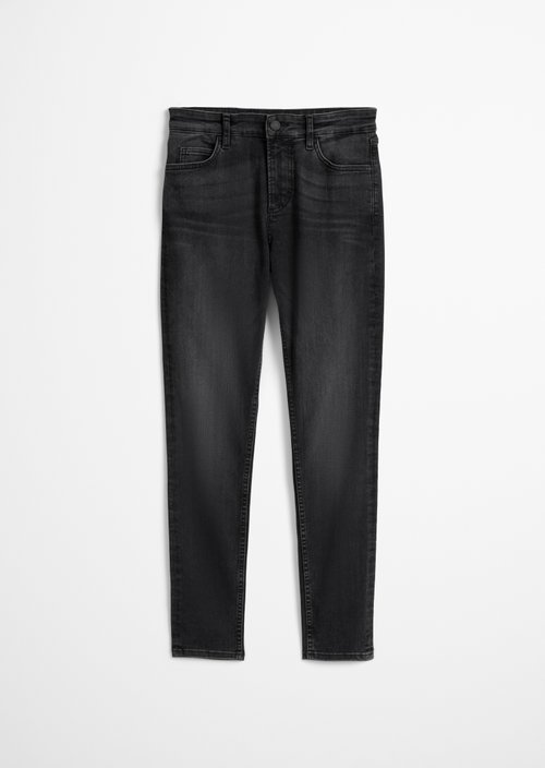 Jeans model Kaj skinny cropped — Dark Grey
