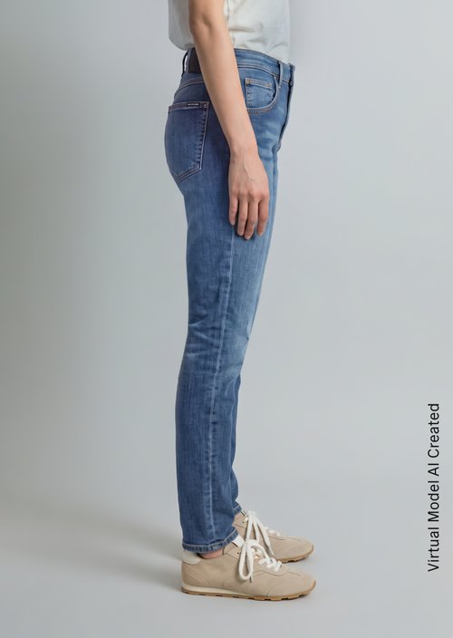 Jeans model Freja boyfriend — Medium Blue
