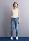 Marc O'Polo Jeans Model Freja boyfriend, Damen, blau, Gr. 30/34, 98% Baumwolle, 2% Elasthan