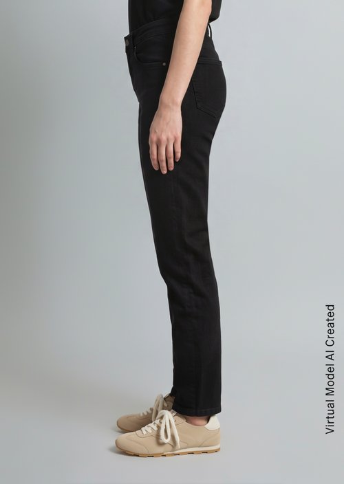 Jeans model Freja boyfriend — Black