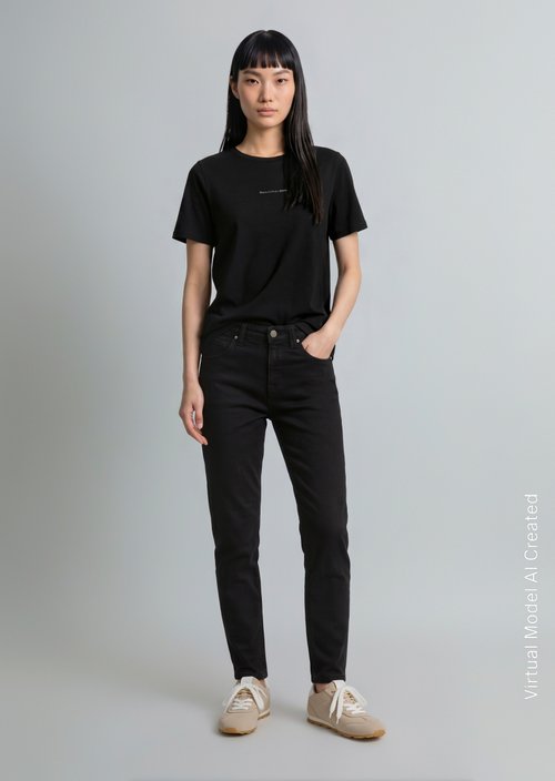 Jeans model Freja boyfriend — Black