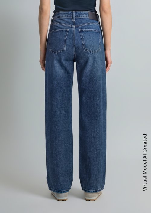 Jeans model Tomma wide — Dark Blue