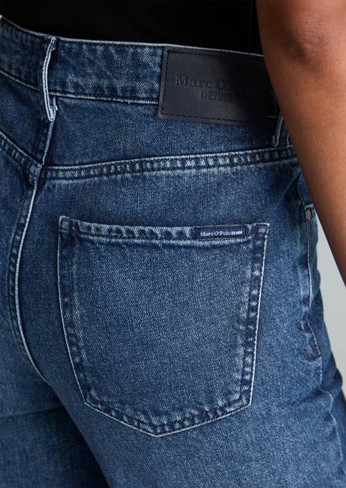 Jeans Model Tomma wide Dark Blue in Detailansicht