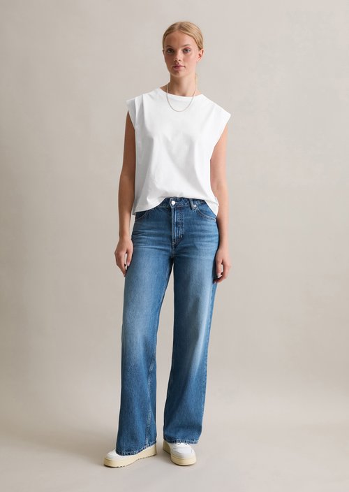 Jeans model Tomma wide — Medium Blue
