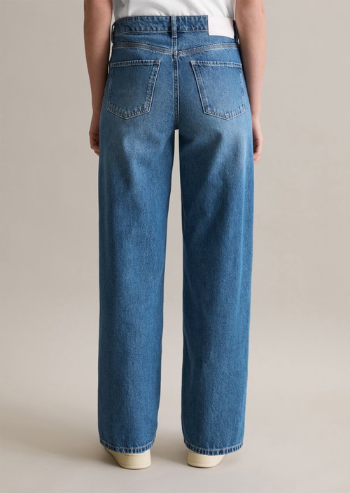 Jeans model Tomma wide — Medium Blue