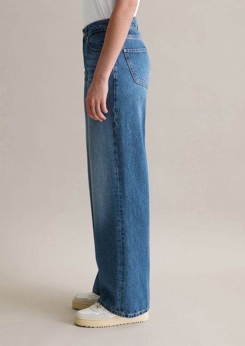 Jeans model Tomma wide — Medium Blue