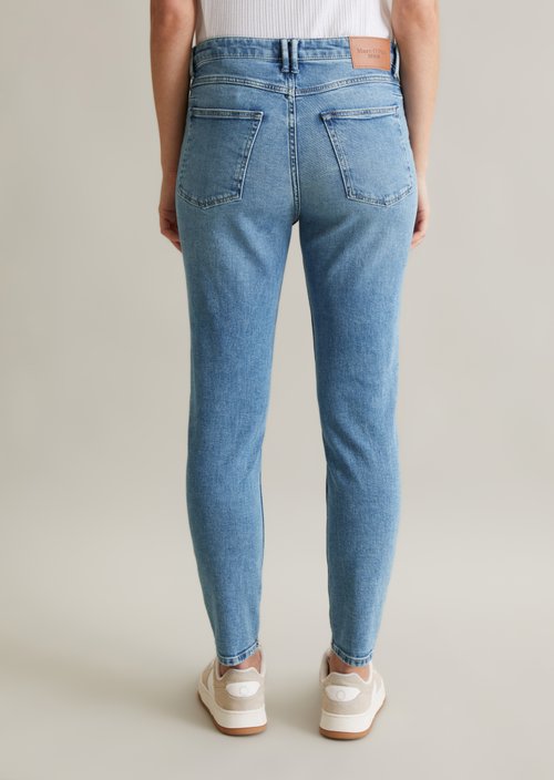 Jeans model Freja boyfriend ankle-length — Medium Blue