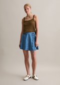 ★ DIAGONAL★ DENIM WRAP SKIRT SHORTS blue DA251PT08BL MUSINSA | DIAGONAL DENIM WRAP SKIRT SHORTS (blue)