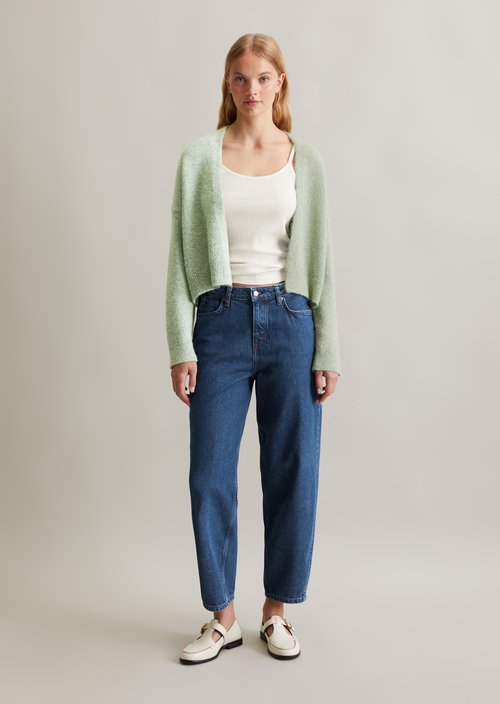Cardigan loose — Elm Green