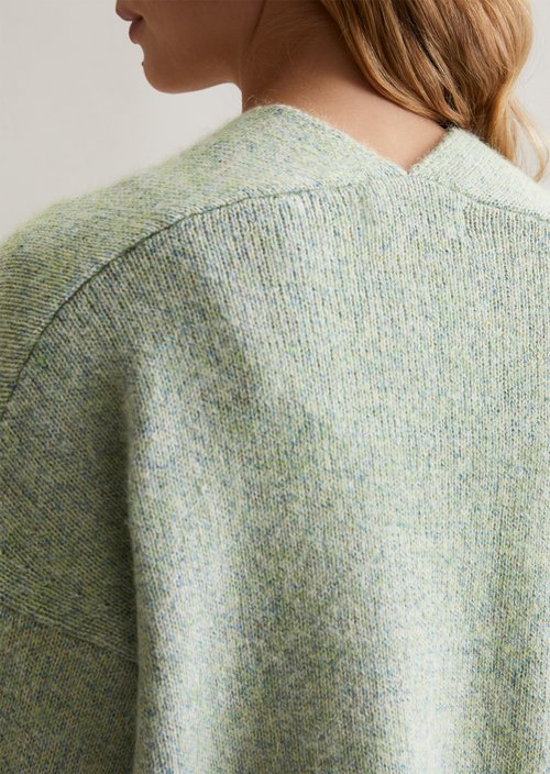 Cardigan loose — Elm Green